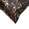 18" x 18" x 5" Gold And Chocolate Quattro Pillow 2 Pack