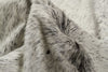 6' X 7' Exotic Cowhide Rug - Light Grey