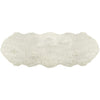 24" x 72" x 1.5" Off White Sheepskin Double - Area Rug