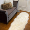 24" x 72" x 1.5" Off White Sheepskin Double - Area Rug