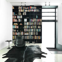 60" x 84" Black Cowhide - Area Rug