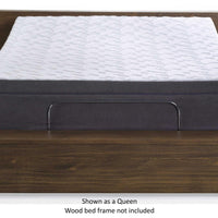 12"  Ultra-KIng Split Memory Foam Mattress and Adjustable Bed Base