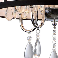 Tallalluh 4-light Chrome Chandelier