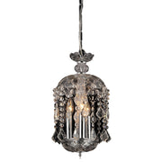 Karla 3-light Clear Glass 11-inch Crystal Chandelier