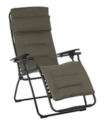 Zero Gravity Recliner - Black Frame - Taupe Fabric