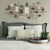 Distressed Industrial Metal and Wood Wall Decor