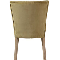 Khaki Microfiber Velvet Dining Or Side Chair