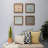 Boho Tiles Wall Décor Set of 4