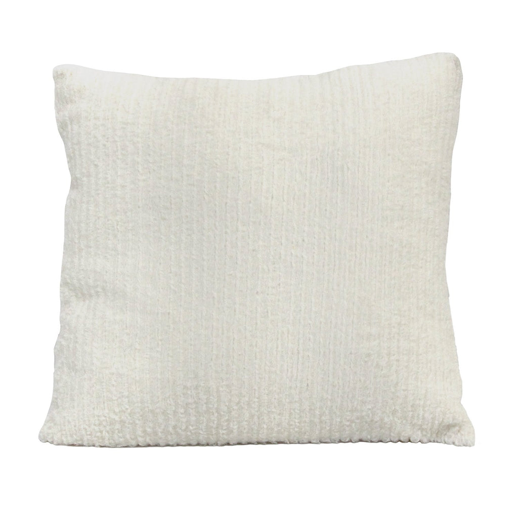 White Faux Fur Pillow