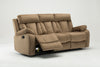 40" Modern Beige Fabric Sofa