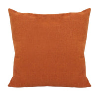 Orange Tweed Pillow