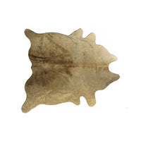 Geneva 6' X 7' Cowhide Rug - Gold