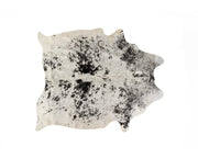 Kobe 6' X 7' Salt & Pepper Cowhide Rug - S&P White-Black