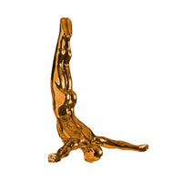 Wall Diver Wall Art - Gold