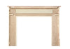 73.5" Modern Unfinished Wood Mantel Shelf