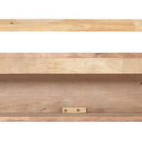 48" Graceful Taos Pine Wood Mantel Shelf