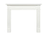 48" Sophisticated White MDF Mantel Shelf