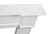 70.6" Graceful White MDF Mantel Shelf