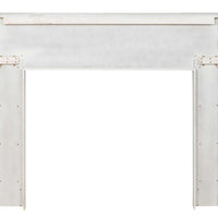 70.6" Graceful White MDF Mantel Shelf