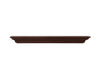 48" Modern Brown MDF Mantel Shelf