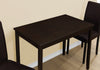 36" Solid Wood, Foam, Veneer, and MDF Three Pieces Dining Set