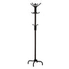 COAT RACK - 70"H - BLACK METAL