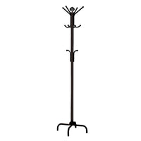 COAT RACK - 70"H - BLACK METAL