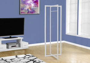 COAT RACK - 72"H - WHITE METAL