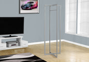 COAT RACK - 72"H - SILVER METAL