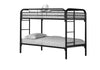 BUNK BED - TWIN - TWIN SIZE - BLACK METAL