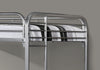 BUNK BED - FULL - FULL SIZE - SILVER METAL