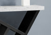 ACCENT TABLE - 36"L - BLACK - CEMENT-LOOK HALL CONSOLE