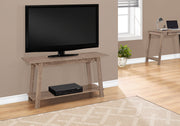 22.5" Dark Taupe Particle Board and Laminate TV Stand