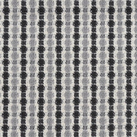 31.5" Light Grey-Black Abstract Dot Polyester, Foam, & Solid Wood Accent Chair