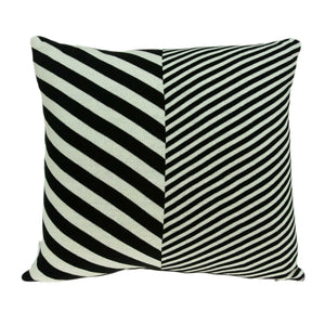 18" X 0.5" X 18" Transitional White Pillow Cover