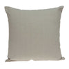 20" X 0.5" X 20" Elegant Transitional Beige Accent Pillow Cover