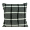 20" X 7" X 20" Transitional Gray Pillow Cover With Poly Insert