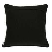 20" X 7" X 20" Cool Transitional Black and White Pillow Cover With Poly Insert