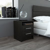 15.7" X 14.7" X 19.9" Espresso Particle Board Nightstand