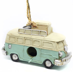 Hanging Volkswagen Van Birdhouse