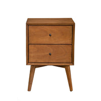 Mahogany Wood Nightstand