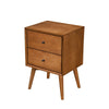 Mahogany Wood Nightstand