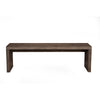 Mahogany Wood Fiji Bench, Light Brown