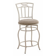 Counter Height Stool, Cream & White