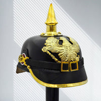 Imperial Prussian Helmet, Black and Gold