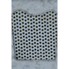 Galvanized Iron Wall Box With Towel Bar, Gray