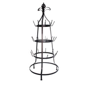 ThreeTier Metal  Cup Rack, Black