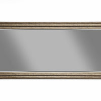 Full Length Leaner Mirror With a Rectangular Polystyrene Frame, Antique Gold