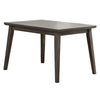 Wooden Dining Table With Splayed Legs, Gray