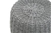 Intricate Rope Weave Design Accent Table, Gray